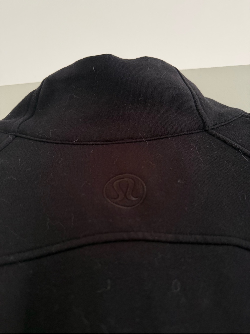 Lululemon Scuba Oversized Funnel-Neck Half Zip Long Black - M/L - Picture 12 of 15